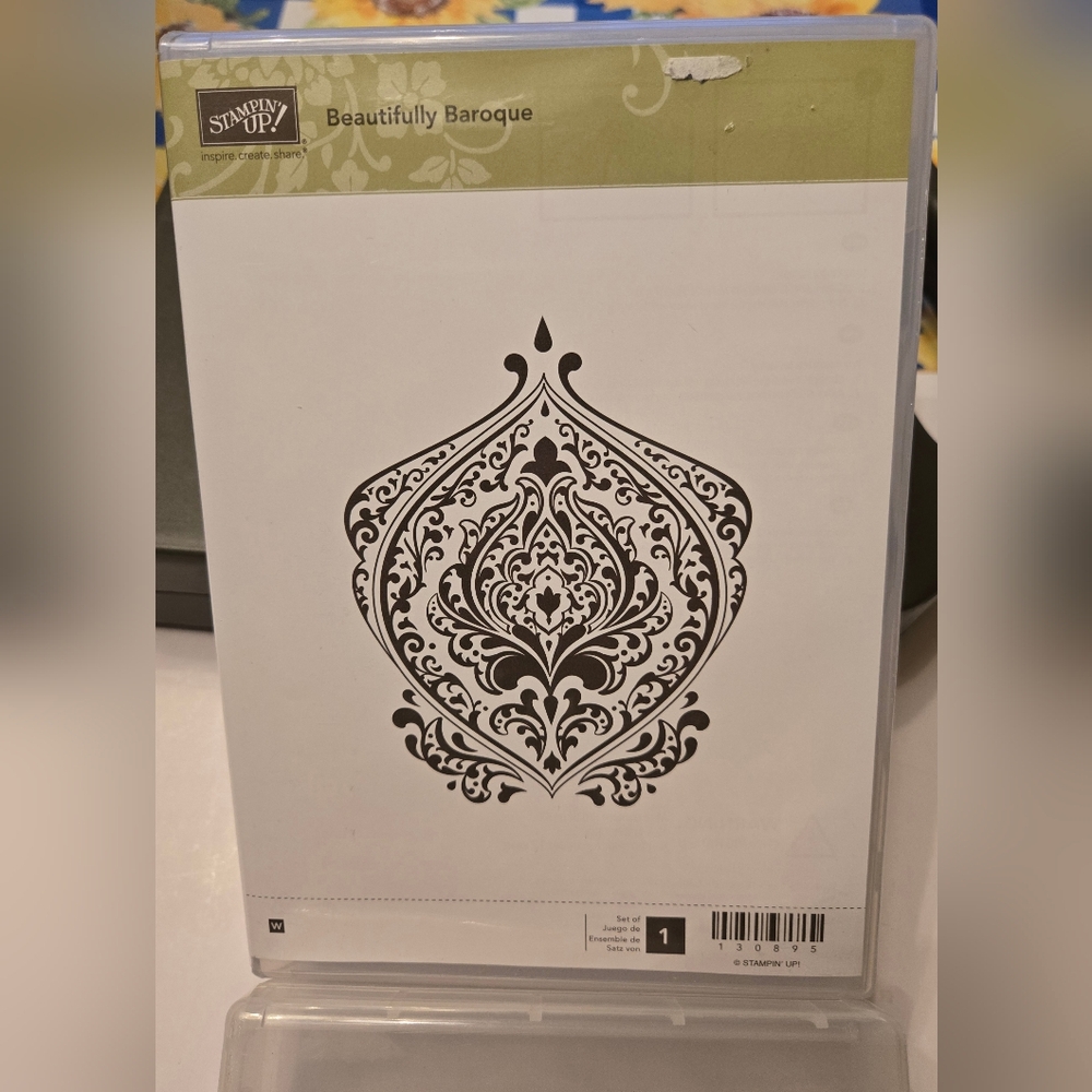 Stampin' Up! Beautifully Baroque Wooden Stamp